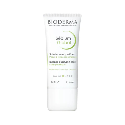 BIODERMA SEBIUM GLOBAL INTENSE PURIFYING CARE FOR ACNE PRONE SKIN 30 ML