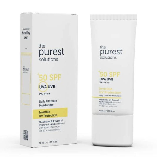 The Purest Solutions Invisible Uv Protection Daily Ultimate Moisturizer Spf 50+ 50ml