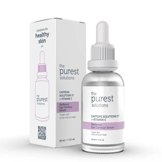 The Purest Solutions Radiance Eye Contour Serum Caffeine Solutions 5%+vitamin C 30ml