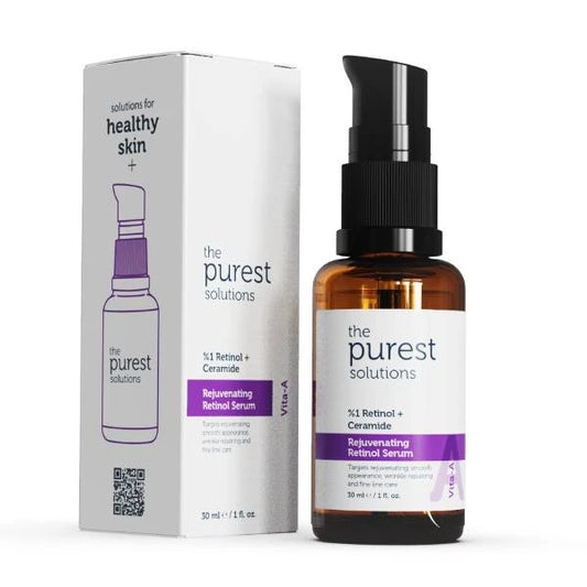 The Purest Solutions Rejuvenating Retinol Serum (%1 Retinol + Ceramide) 30ml