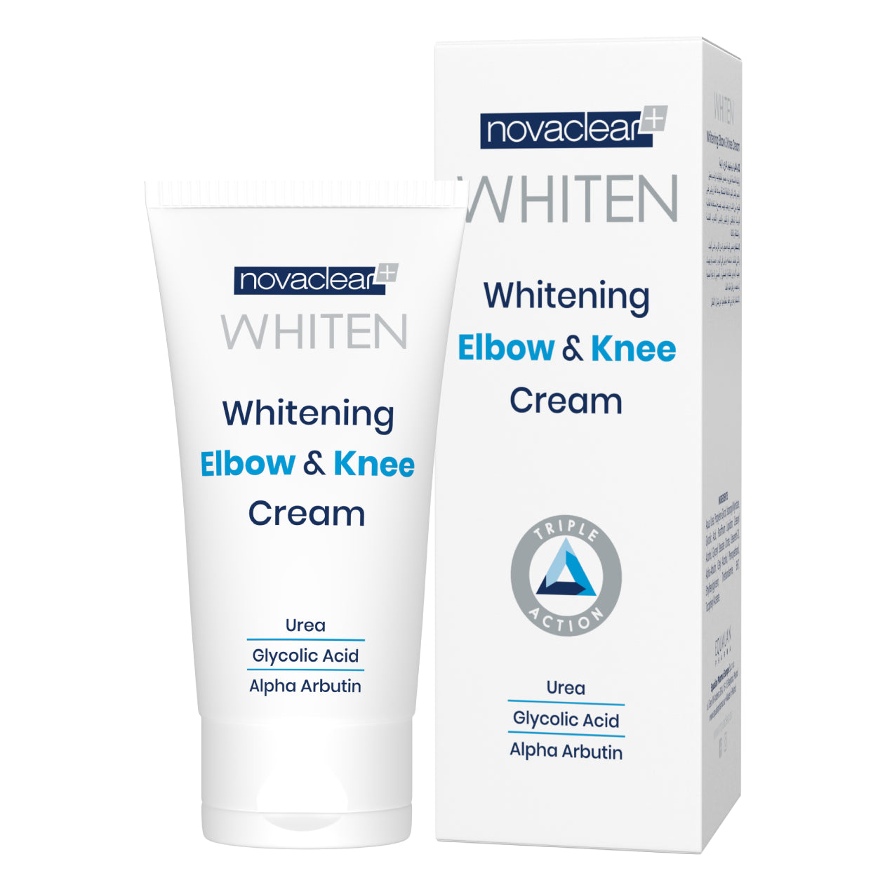 NOVACLEAR WHITENING ELBOW & KNEE CREAM 50ML